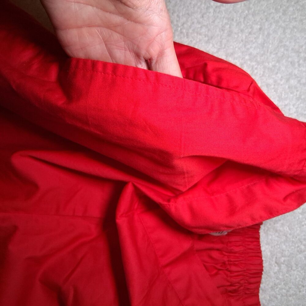 Red Dress Pants Pearl Women's Sz L Cutout Occasion Career Sophisticated - Picture 10 of 12